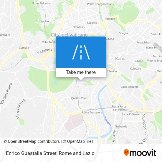 Enrico Guastalla Street map