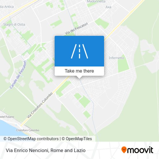 Via Enrico Nencioni map
