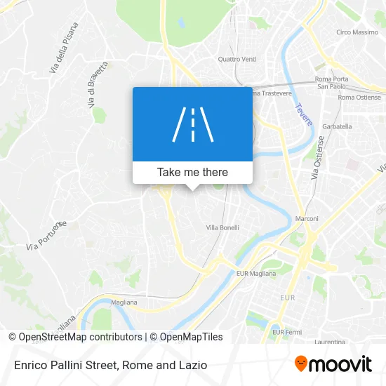 Enrico Pallini Street map