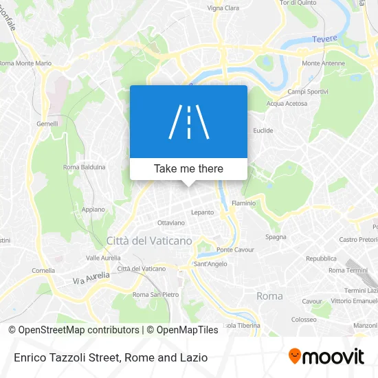 Enrico Tazzoli Street map
