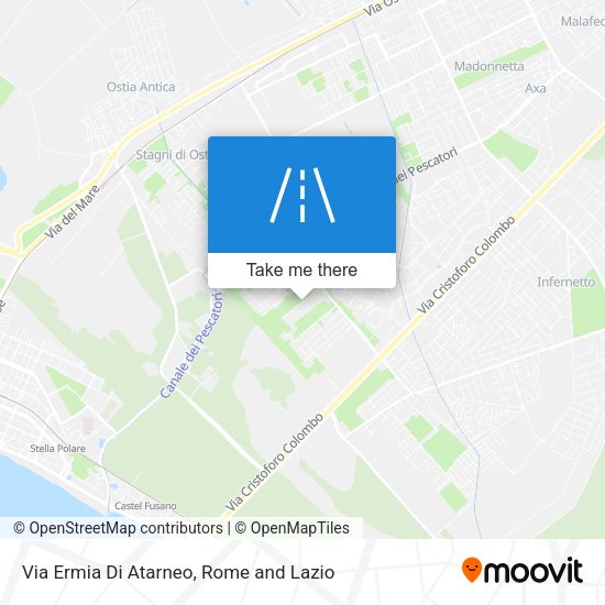 Via Ermia Di Atarneo map