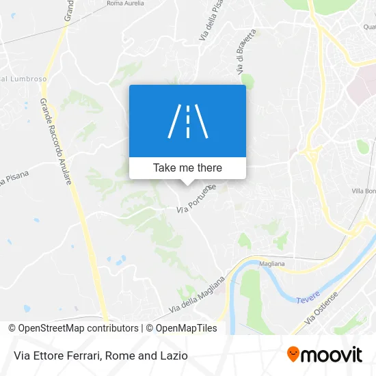 Ettore Ferrari Street map