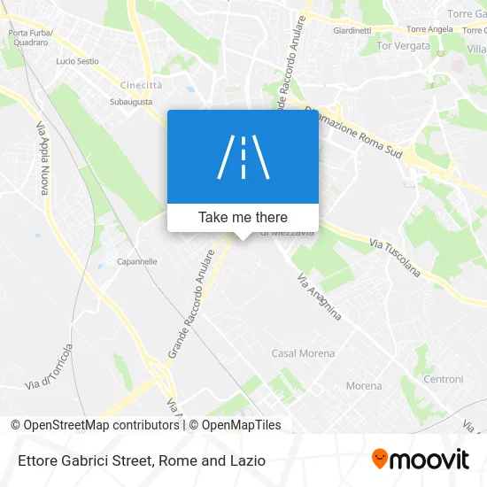 Ettore Gabrici Street map