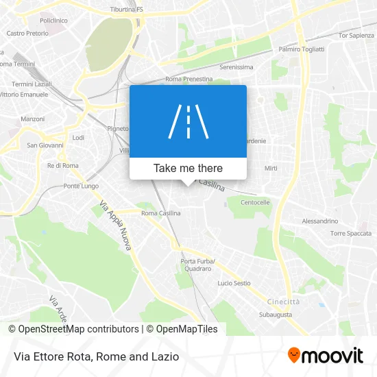 Ettore Rota Street map