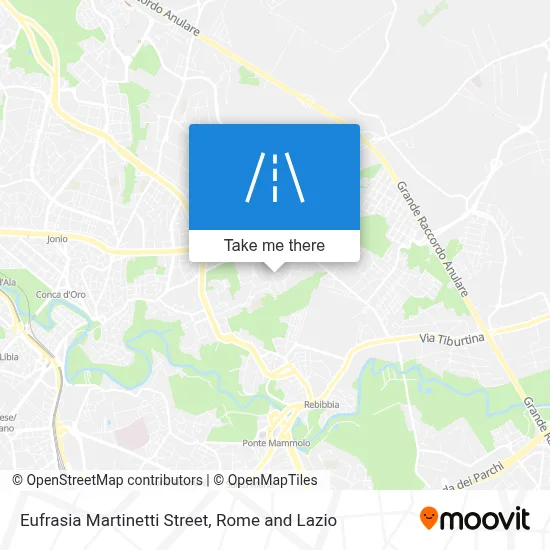 Eufrasia Martinetti Street map