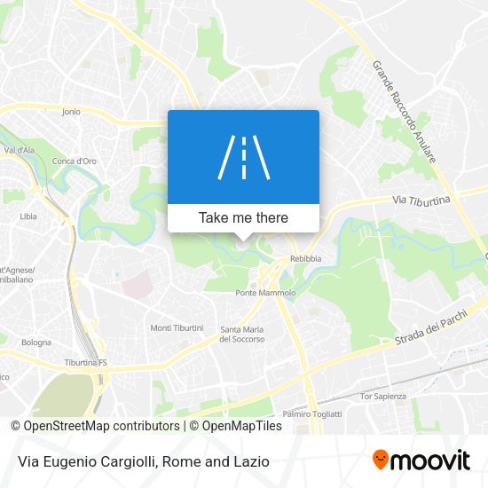 Via Eugenio Cargiolli map