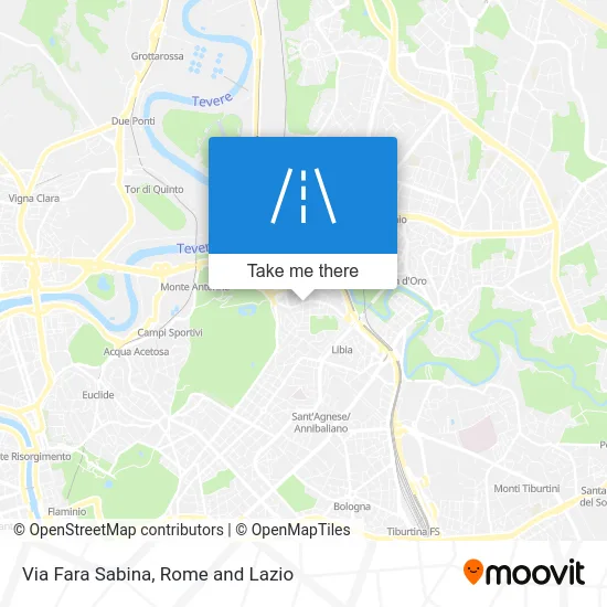 Fara Sabina Street map