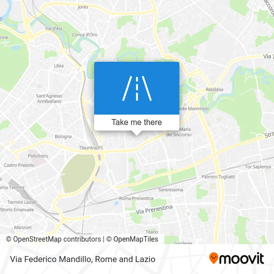 Federico Mandillo Street map