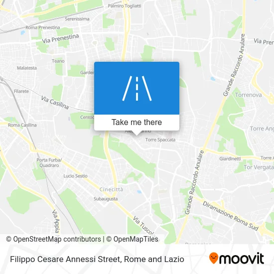 Filippo Cesare Annessi Street map