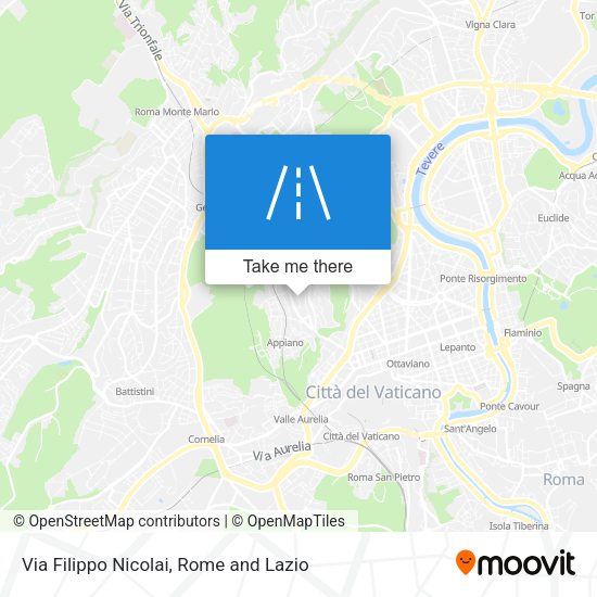 Via Filippo Nicolai map