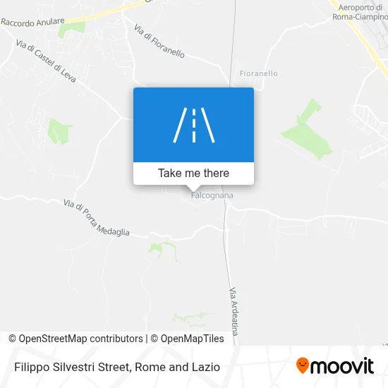 Filippo Silvestri Street map