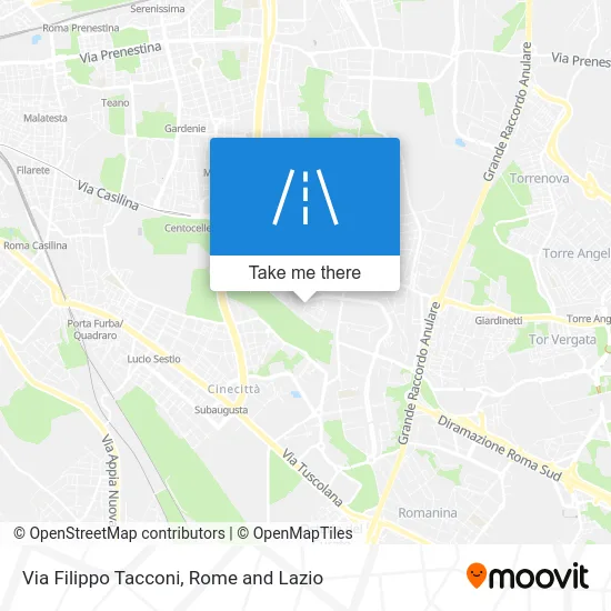 Filippo Tacconi Street map