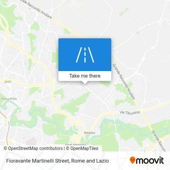 Fioravante Martinelli Street map