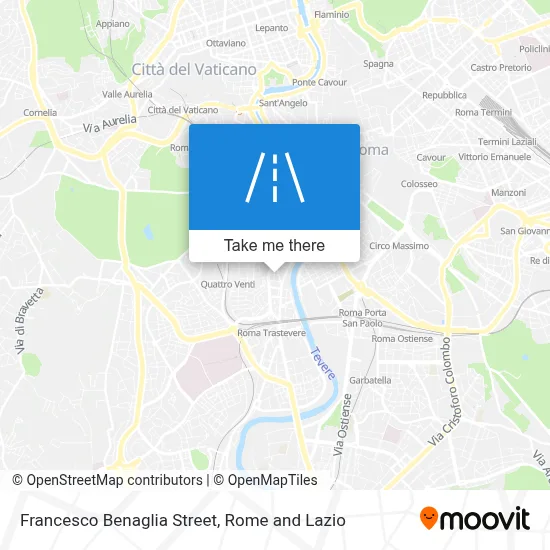 Francesco Benaglia Street map