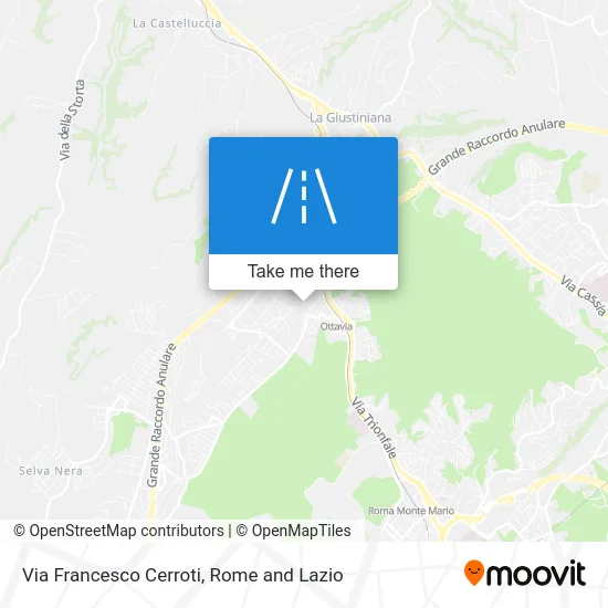 Francesco Cerroti Street map