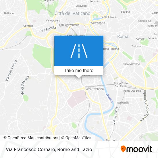 Via Francesco Cornaro map