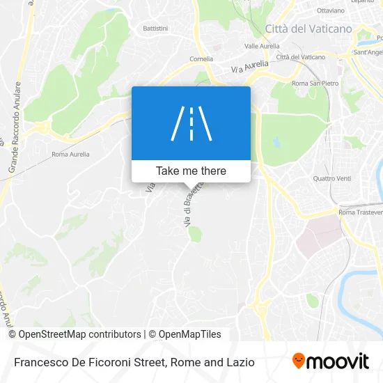 Francesco De Ficoroni Street map