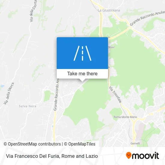 Francesco Del Furia Street map