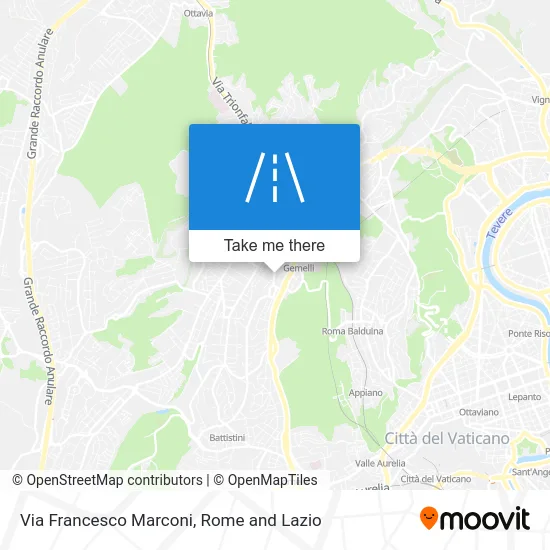 Francesco Marconi Street map