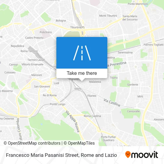 Francesco Maria Pasanisi Street map