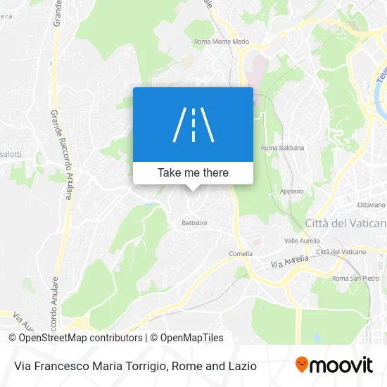 Francesco Maria Torrigio Street map