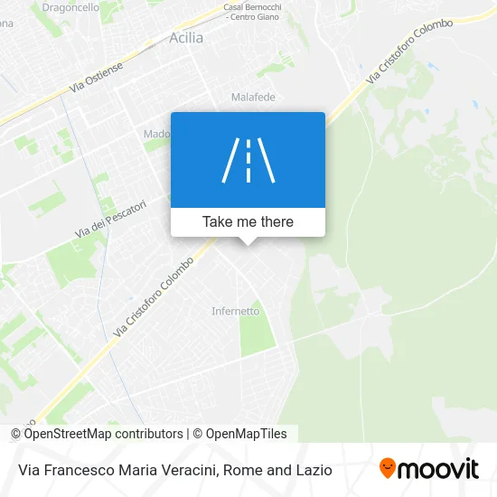 Francesco Maria Veracini Street map
