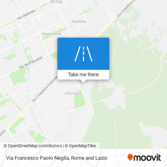 Via Francesco Paolo Neglia map