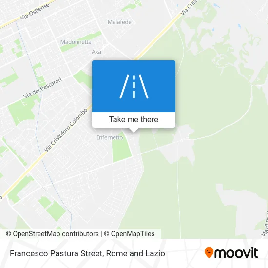 Francesco Pastura Street map