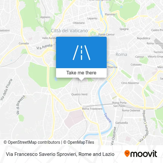 Francesco Saverio Sprovieri Street map