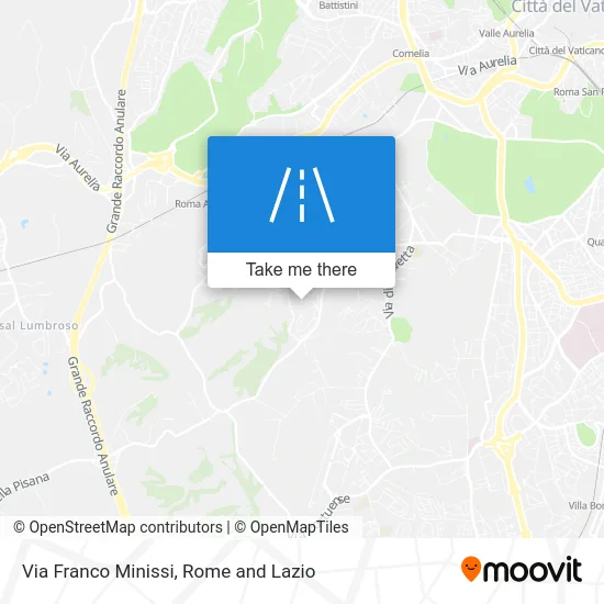 Franco Minissi Street map