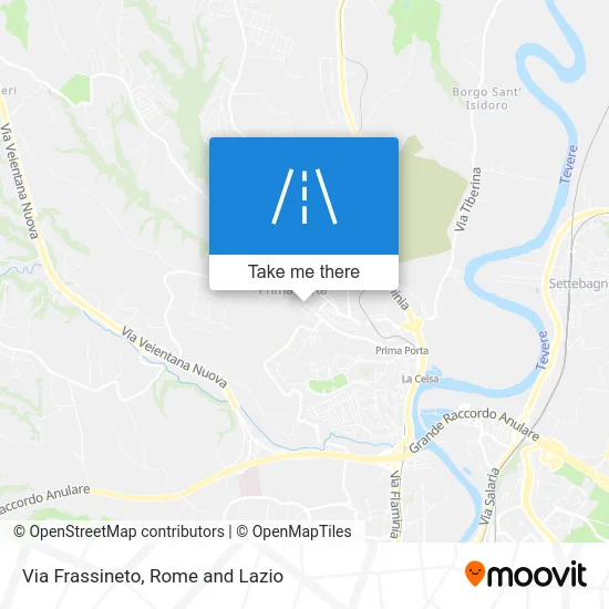 Frassineto Street map