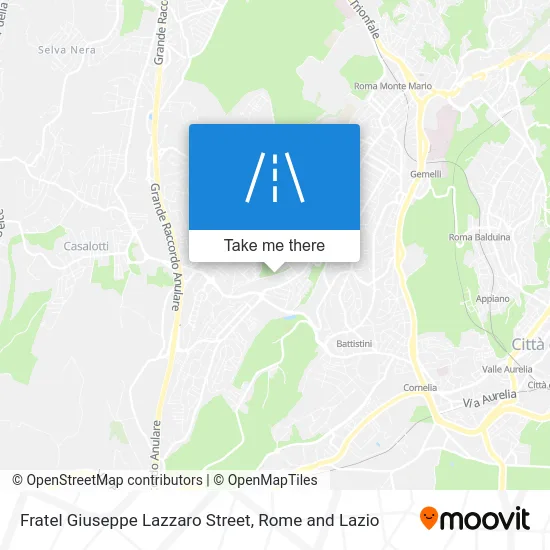Fratel Giuseppe Lazzaro Street map