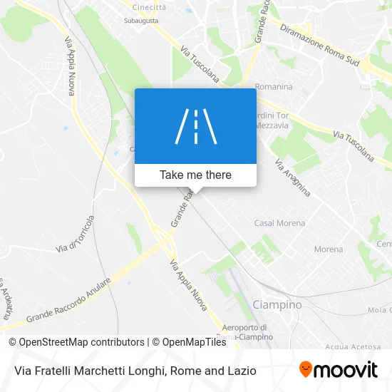 Fratelli Marchetti Longhi Street map