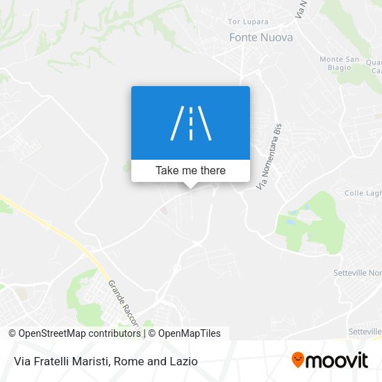 Via Fratelli Maristi map