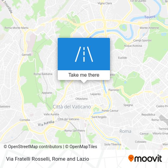 Via Fratelli Rosselli map