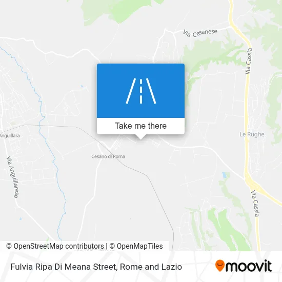 Fulvia Ripa Di Meana Street map