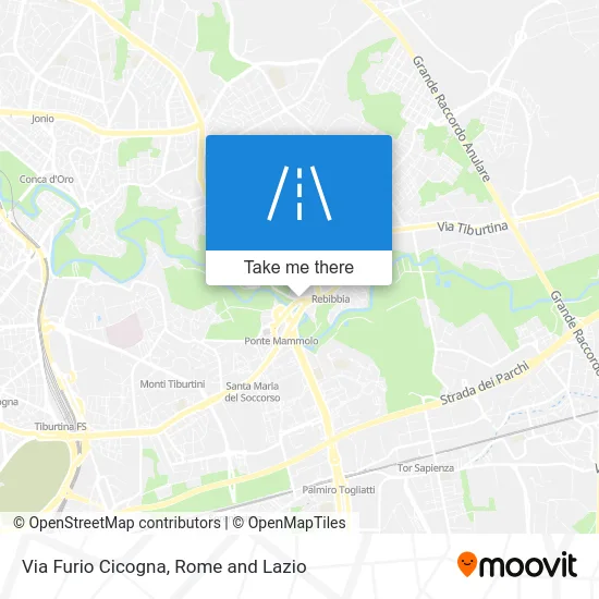 Furio Cicogna Street map
