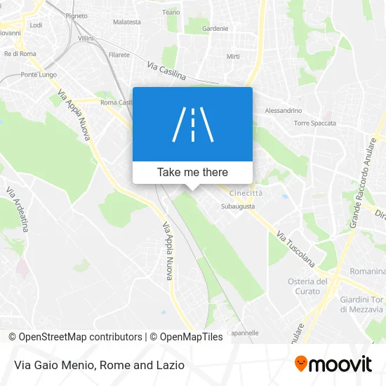 Gaio Menio Street map