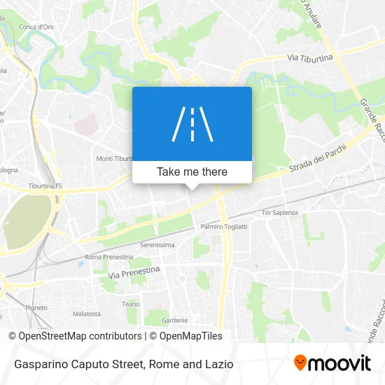 Gasparino Caputo Street map