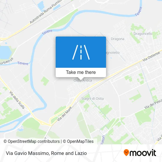 Gavio Massimo Street map