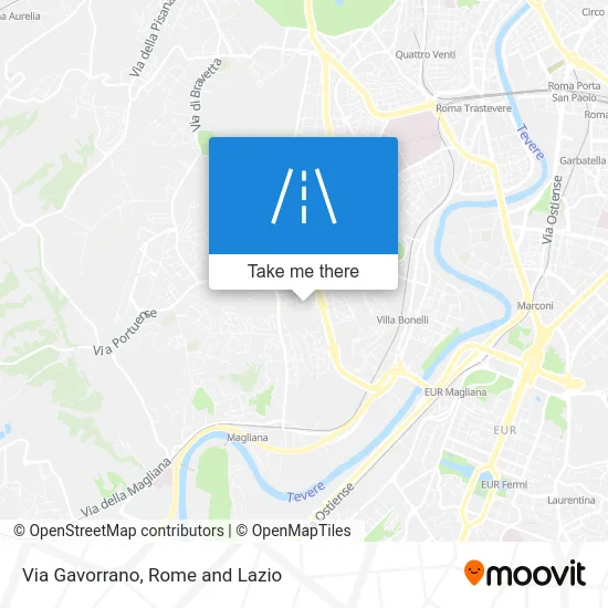 Gavorrano Street map