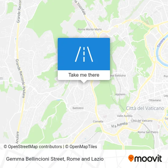 Gemma Bellincioni Street map