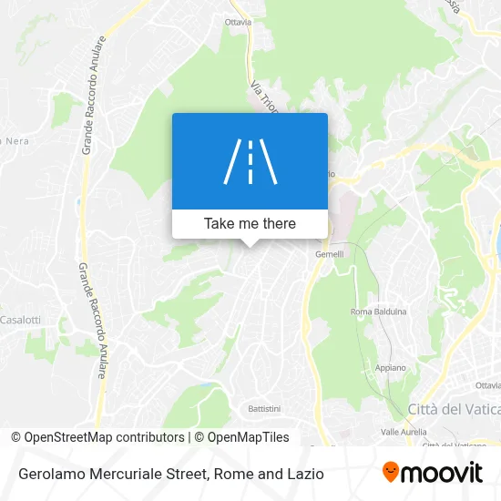 Gerolamo Mercuriale Street map