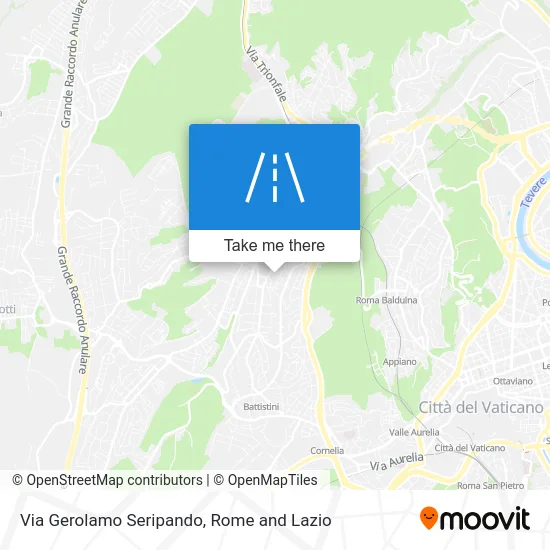 Gerolamo Seripando Street map