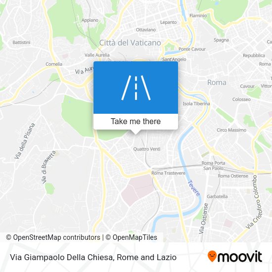 Via Giampaolo Della Chiesa map
