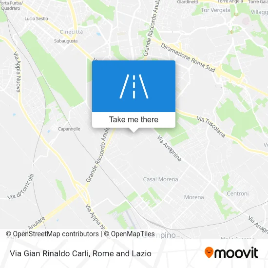 Gian Rinaldo Carli Street map