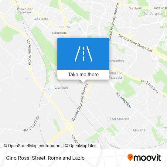 Gino Rossi Street map