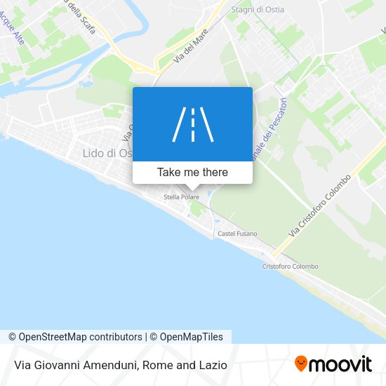Via Giovanni Amenduni map