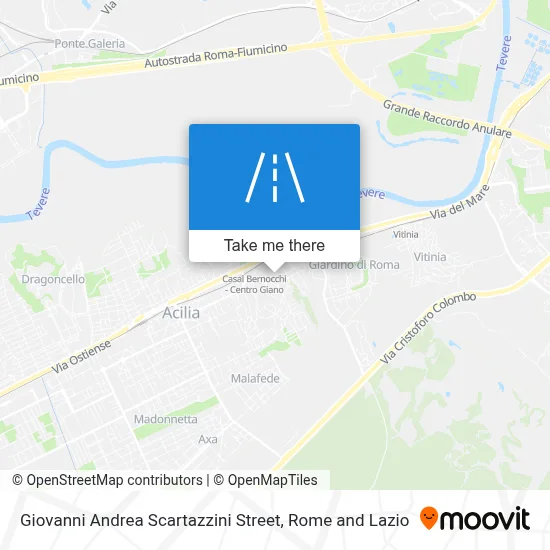 Giovanni Andrea Scartazzini Street map