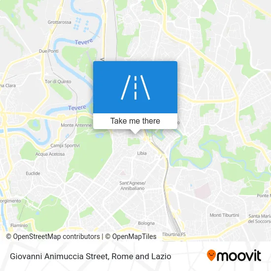 Giovanni Animuccia Street map